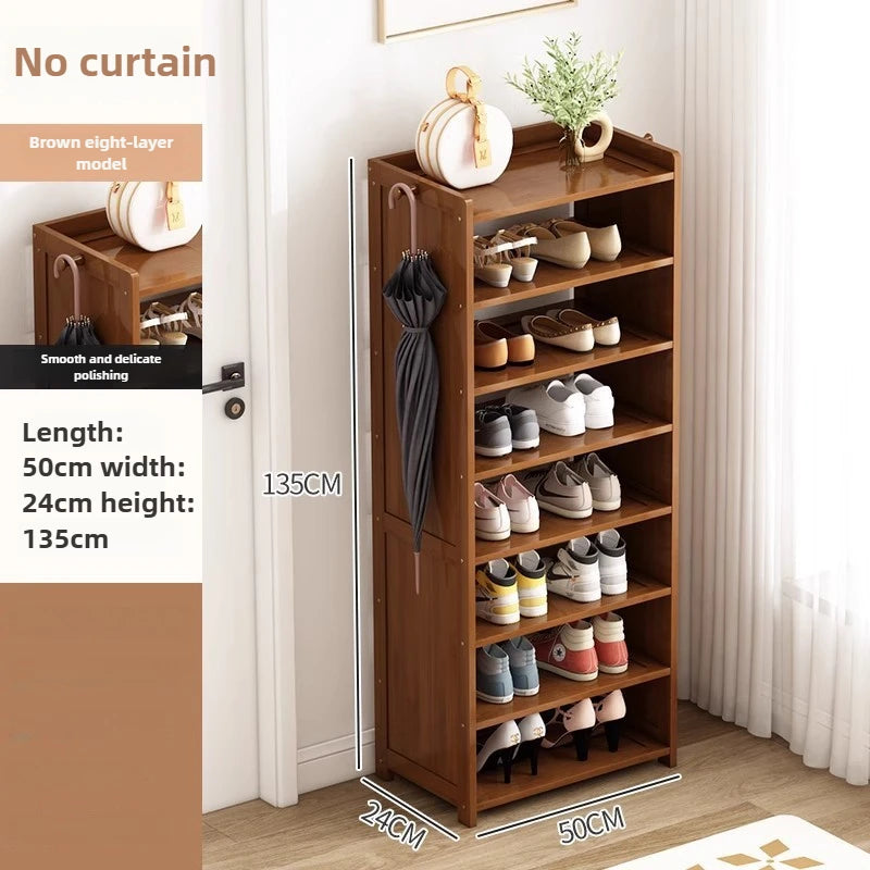 Household shoe cabinet, shoe storage rack, simple shelf, large-capacity shoe rack.