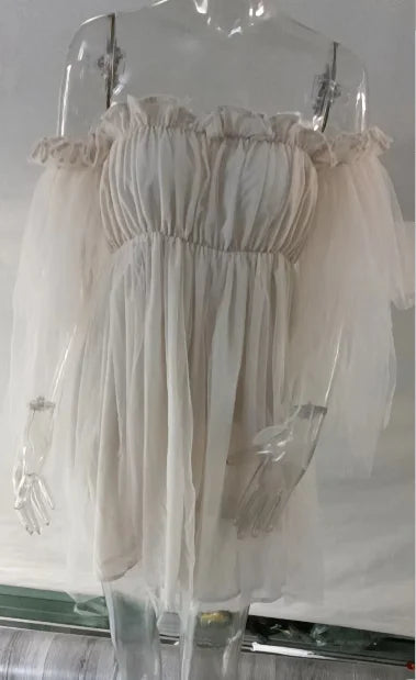 Dresses for Women 2025 Fashion Sexy Bra Style Solid Color High Waist Strap Solid Color Dress Mini Party Dress Vestidos SwiftNest