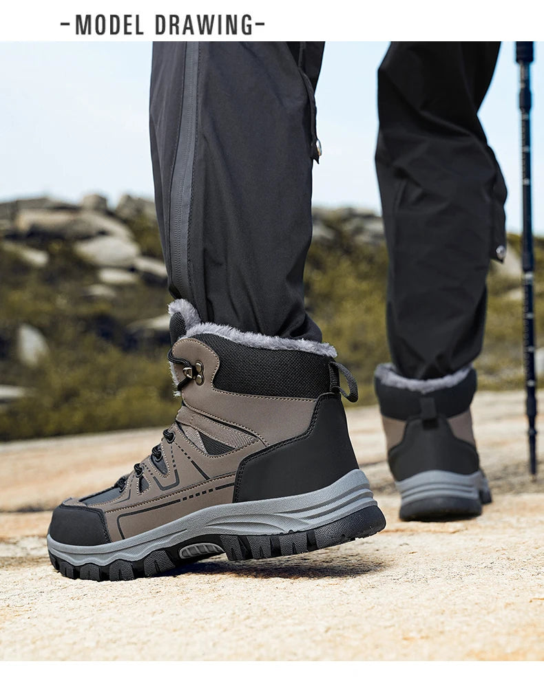 Autumn And Winter Outdoor Travel Camping Hiking Shoes Leisure Activities Warm And Comfortable Sports Shoes 39-47