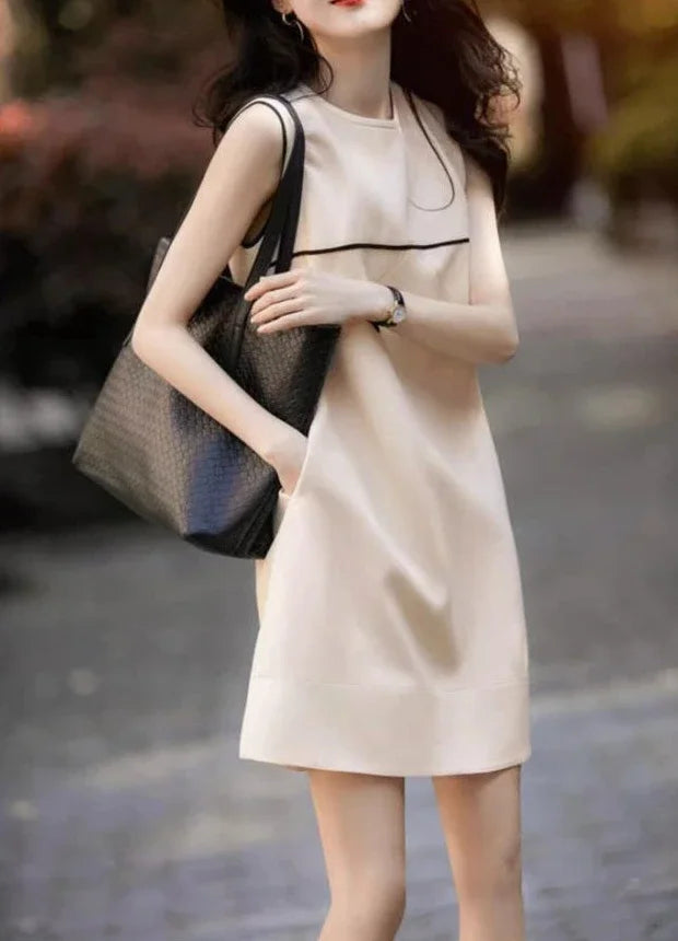 Women's Dress Loose Female Dresses White Holiday Beach X Cheap Casual Elegant Chic Y2k Curvy Fashion Summer 2025 Pretty Retro G SwiftNest