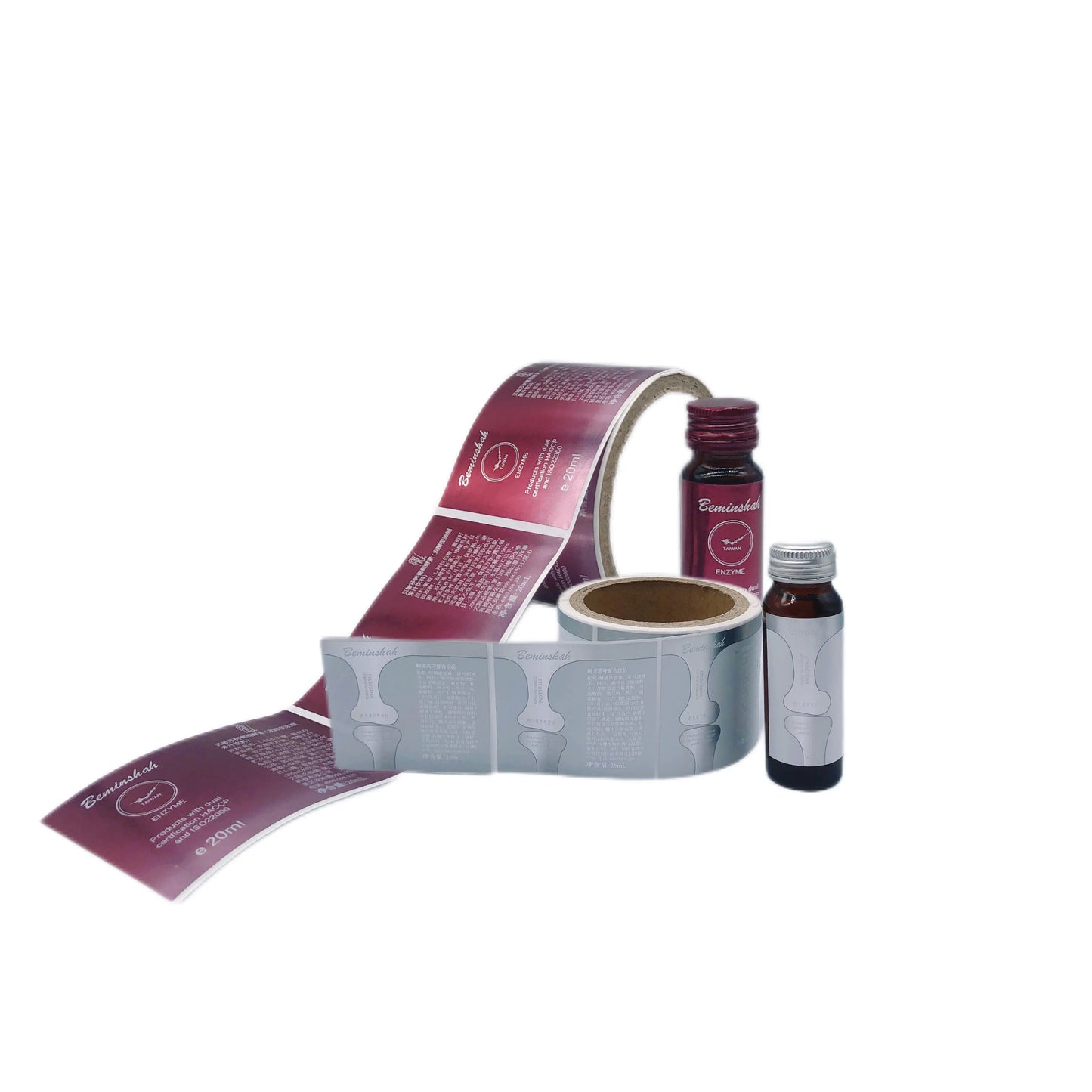 Custom Cosmetic Labeling Waterproof Oil-resistant Beauty Product Packaging Labels Personalized Skincare Labeling