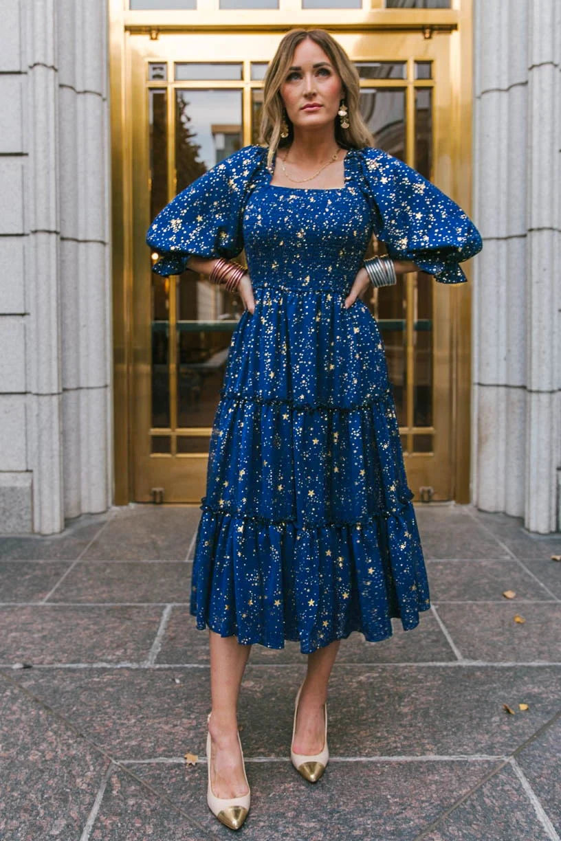 Women's Long Dresses Fashion Floral Ladies Dress Vestidos Vintage Holiday Long Dresses Maid Dress Vestidos Femal Elegant Dresses