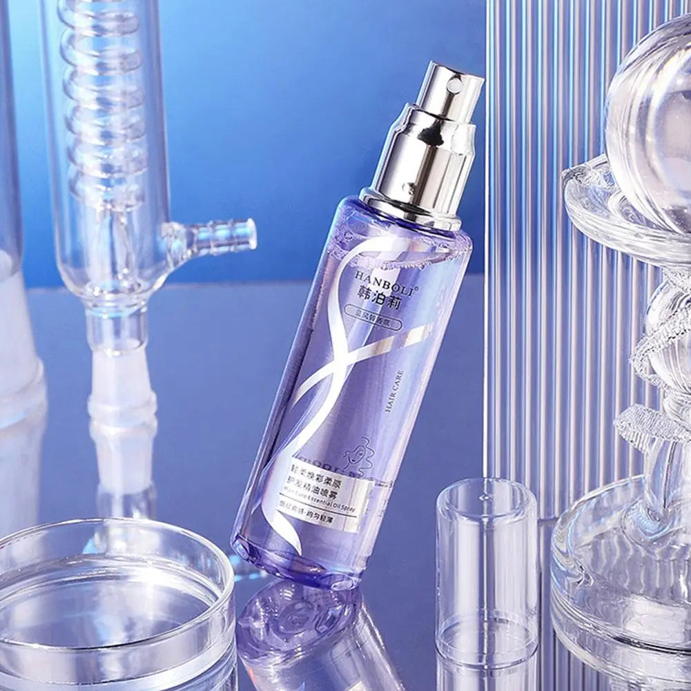 70 مل بخاخ زيت عطري للعناية بالشعر، زيت عطري خفيف وناعم يدوم طويلاً، يغذي الشعر بعمق، منتجات العناية بالشعر