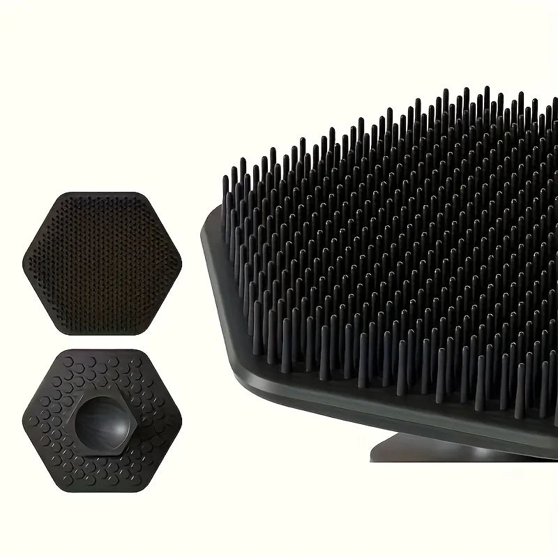 3-Pack Men's Facial Scrubber - Gentle Exfoliating Pads Deep Cleansing Massager Fragrance-Free Personal Care Suitable for Fair Skin and Enhances Shaving Experience