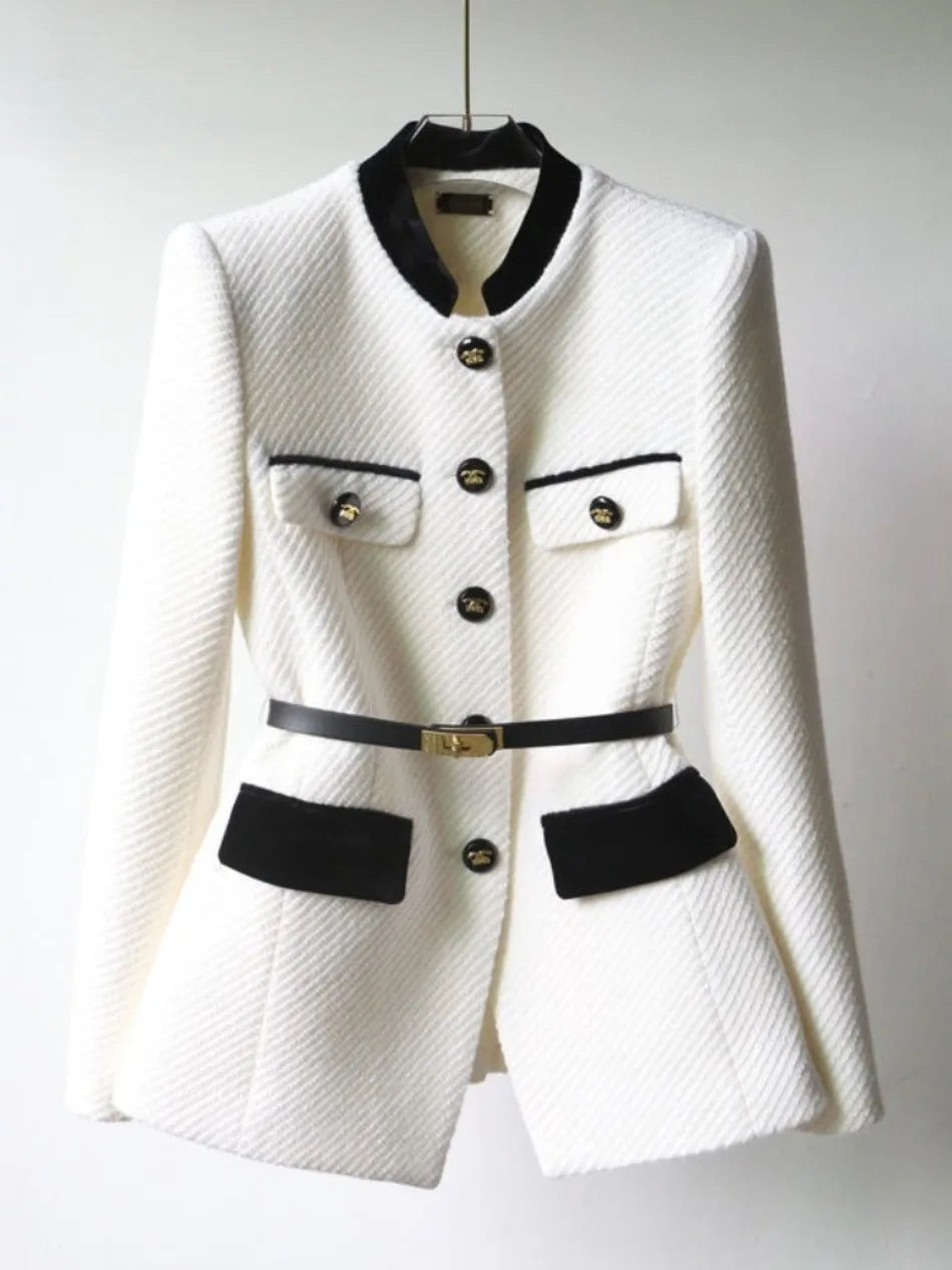 Fashion Temperament Single Breasted Loose Women's Suit Coat New in Spring Autumn Long Sleeve Casual Ladies Blazer Jacket Top SwiftNest