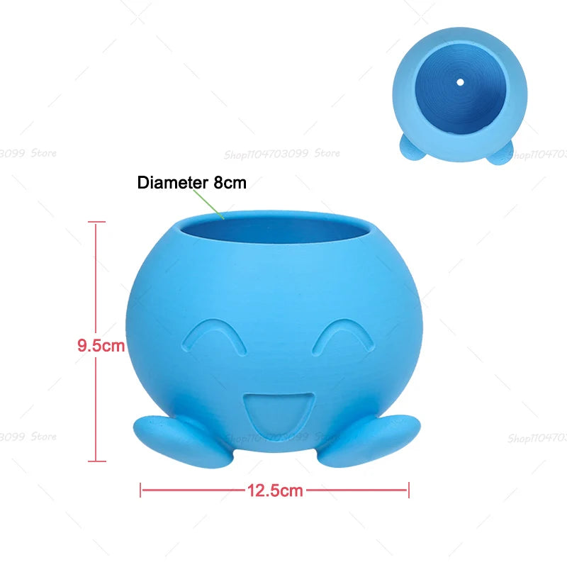 لوازم حديقة المنزل المطبوعة بتقنية الطباعة ثلاثية الأبعاد، أواني الزهور، أواني النباتات العصارية الإبداعية، أواني البونساي، ديكور المنزل