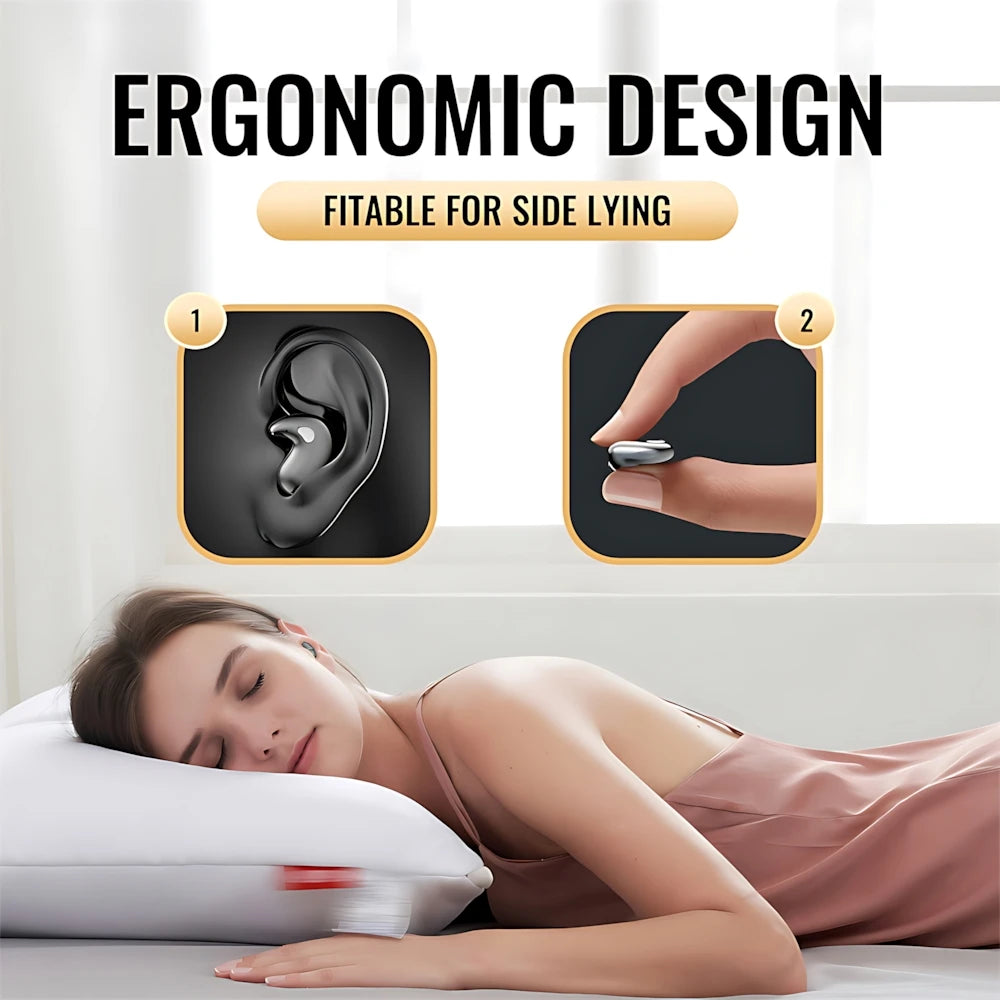 سماعات أذن لاسلكية B13 مزودة بتقنية البلوتوث 5.3 مع تحكم باللمس مريح للارتداء لجميع الهواتف المحمولة