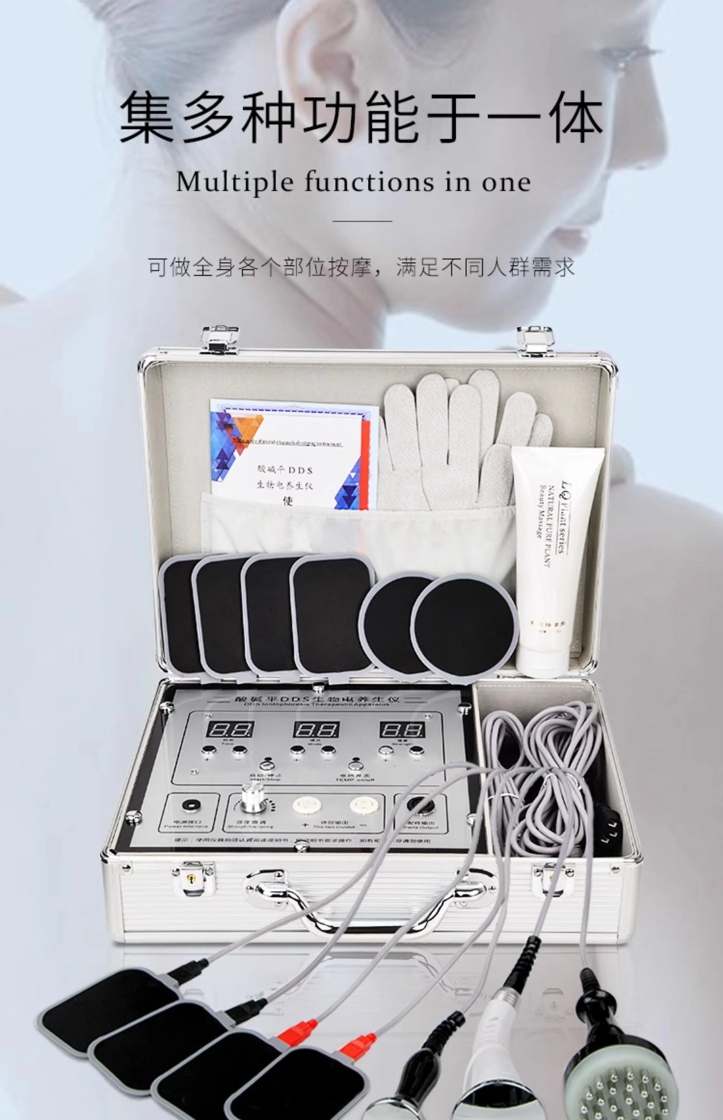 Bio-Electric Meridian Massager - Full Body Therapy & Meridian Unblocking for Health & Wellness