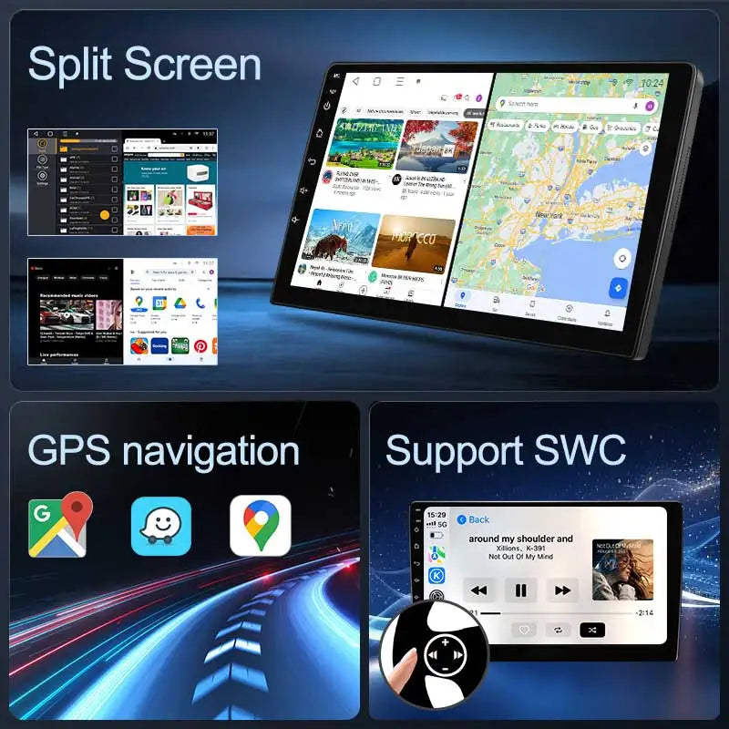 Android 15 For Benz SLK-Class R171 2004 - 2011 2K QLED Android Car Radio Multimedia Video Player GPS stereo CarPlay Head Unit 4G