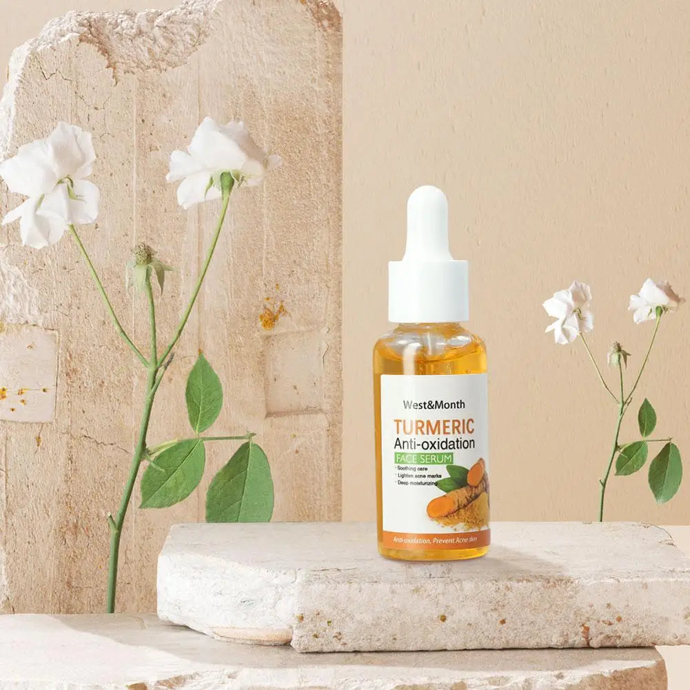 صابون الكركم والليمون/وسادة التنظيف/كريم الوجه/مصل منتجات العناية بالبشرة من سلسلة الكركم لتفتيح لون البشرة لجميع أنواع البشرة وتغذيتها