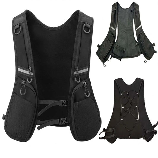 Outdoor Multi-pocket Vest Bag, Sports Chest Bag, Sports Backpack for Men, Outdoor Sports Bag, Sports & Outdoor Clothing Accessor