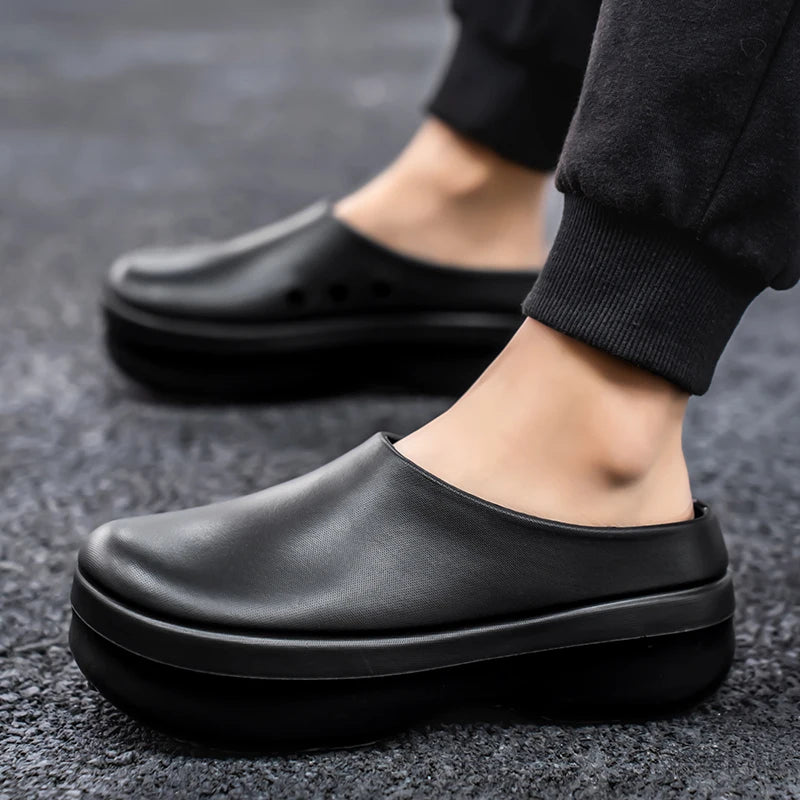 Fashion EVA Men Casual Shoes Thick Soles Sandals WaterProof Anti Slip Work Shoes Women Comfort Nurse Shoes Couple Garden Clogs
