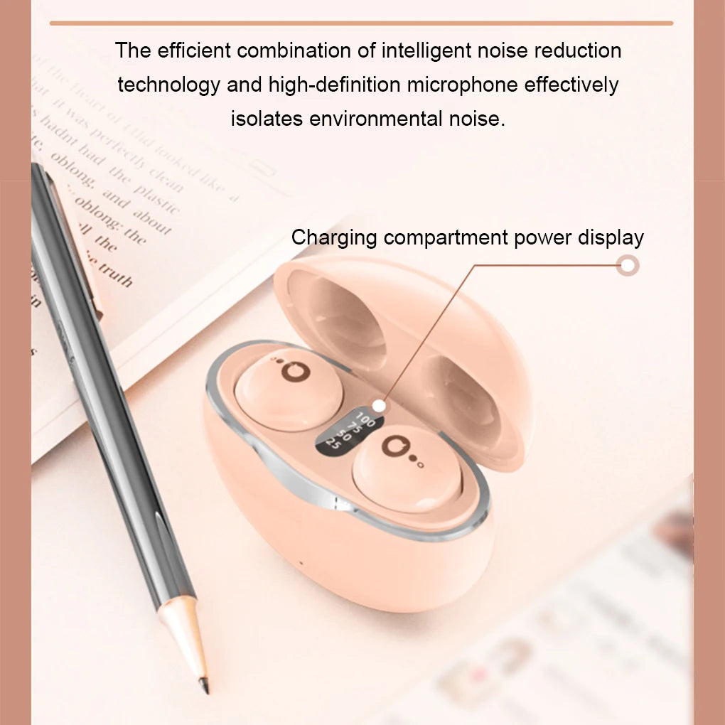 Wireless Bluetooth Headset Popular Private Model Mini Small Running Sports Headset Ultra Long Life In Ear Sleep Earplugs