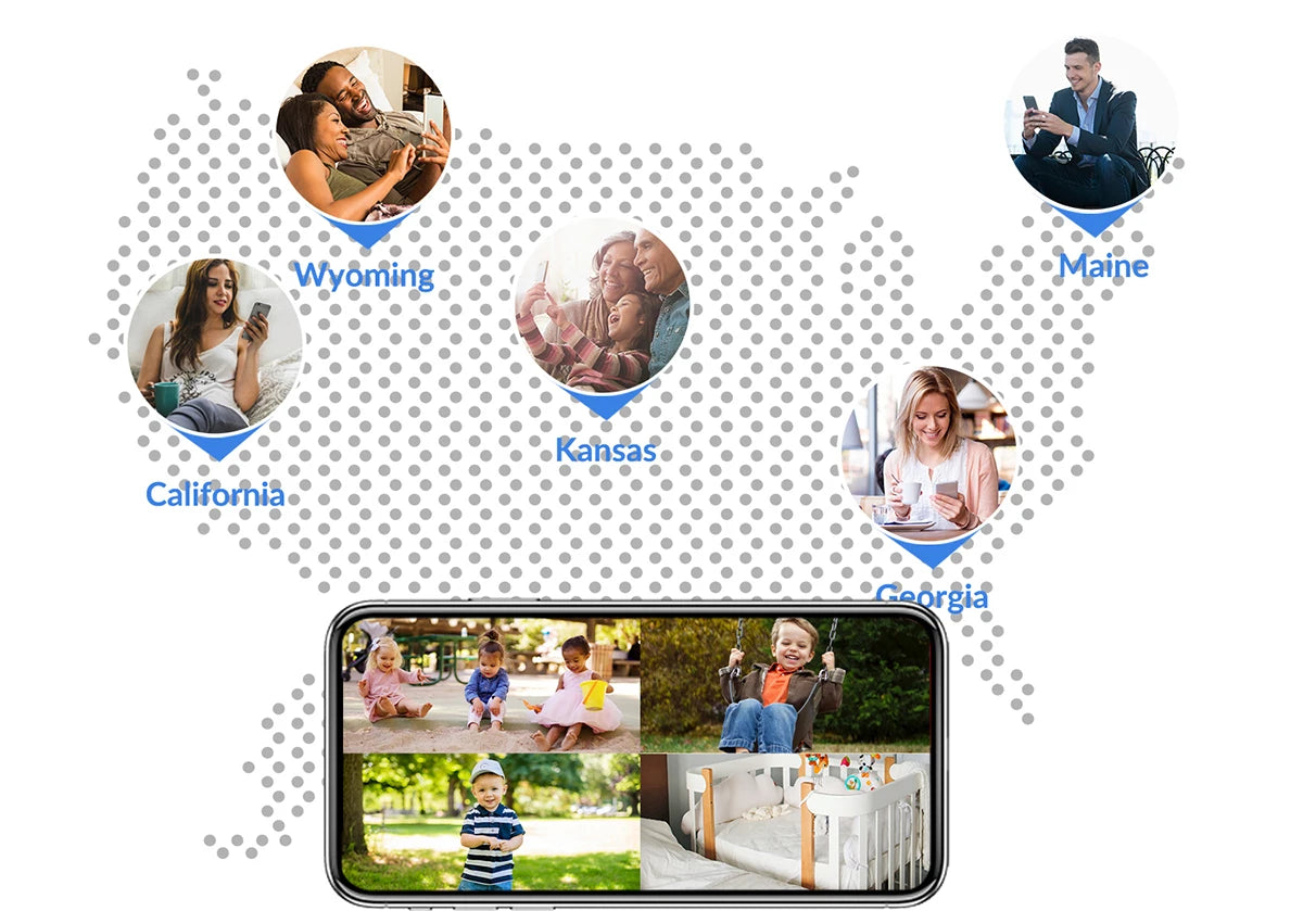 8MP 4K IP Camera WiFi PTZ Security Surveillance Camera 5MP Wi-Fi 4X Digital Zoom Color Night Vision 4MP CamHi CamHipro IP Camara