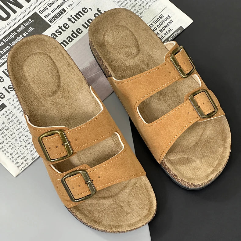 صنادل شاطئ للنساء والرجال 2024، صنادل خارجية مصممة، أحذية مريحة سهلة الارتداء، مناسبة للصيف في الخارج