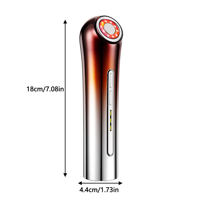 Photorejuvenation Women's Facial Contour Enhancing Beauty Tool with Colored Light Home Skin Care Device EMS Microcurrent