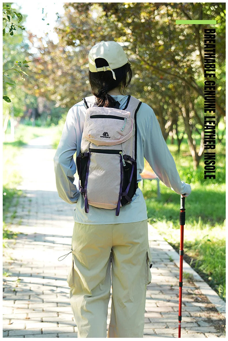 Outdoor Cycling Mountaineering Sports Hiking Backpack Men Women Large Camping Trekking Rucksack Running Climbing   Training Bags