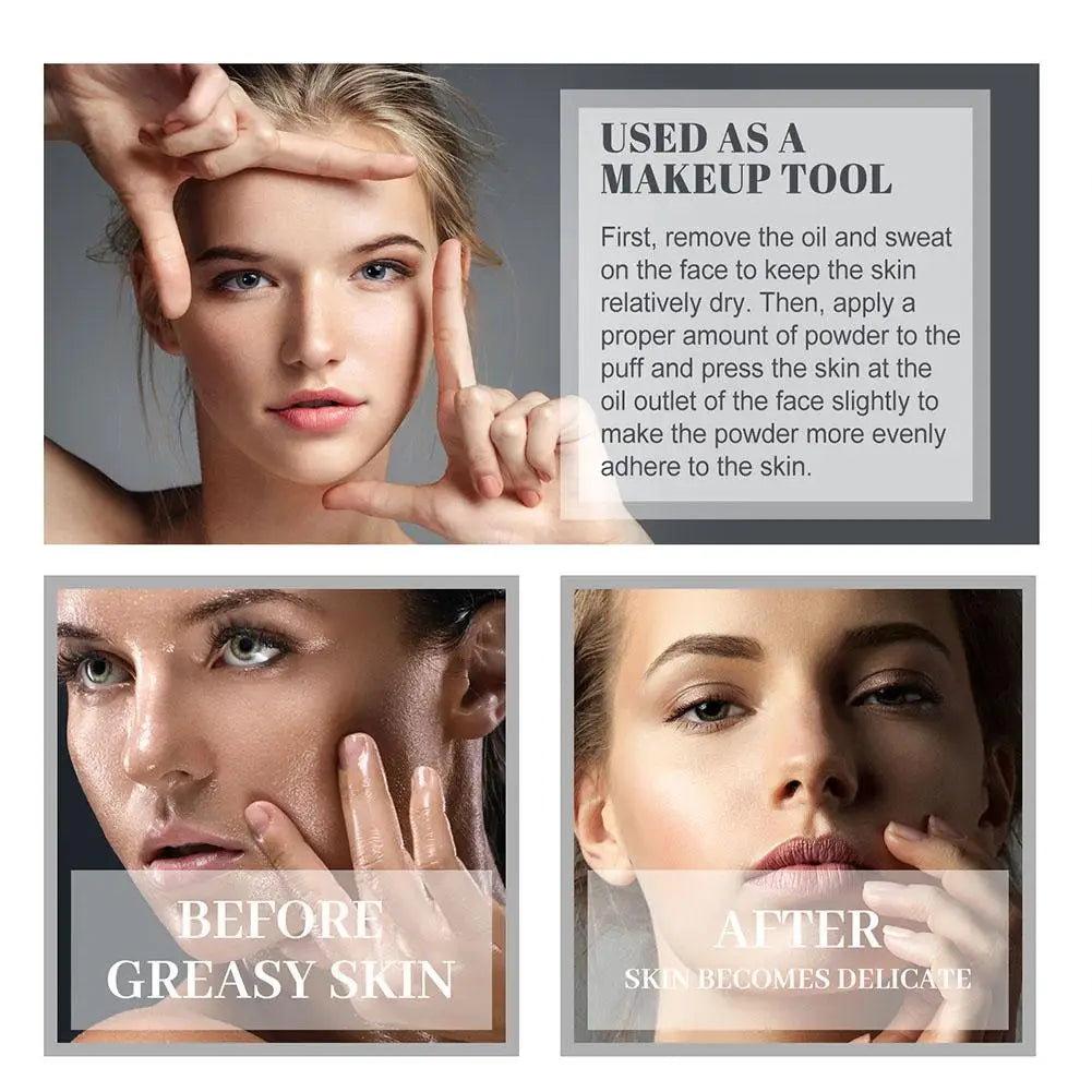 Sunscreen Powder Cosmetic Face Powder Oil-Control Waterproof Lasting Matte Concealer Makeup Pressed Powder Korean Cosmetic  4.8