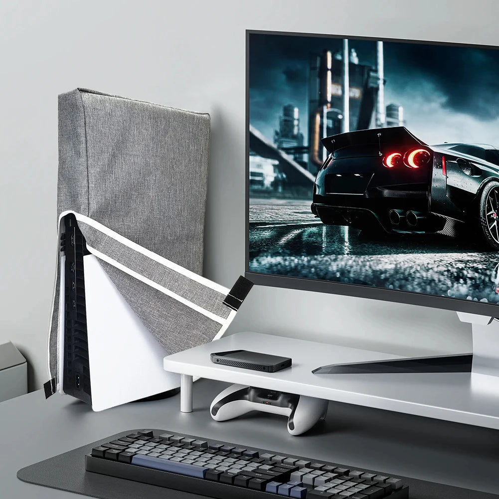 Vertical Dust Cover For PS5 Pro Console Protective Cover Anti-Scratch Dust Proof Protector For PS5 Pro Digital and Disc Edition SwiftNest