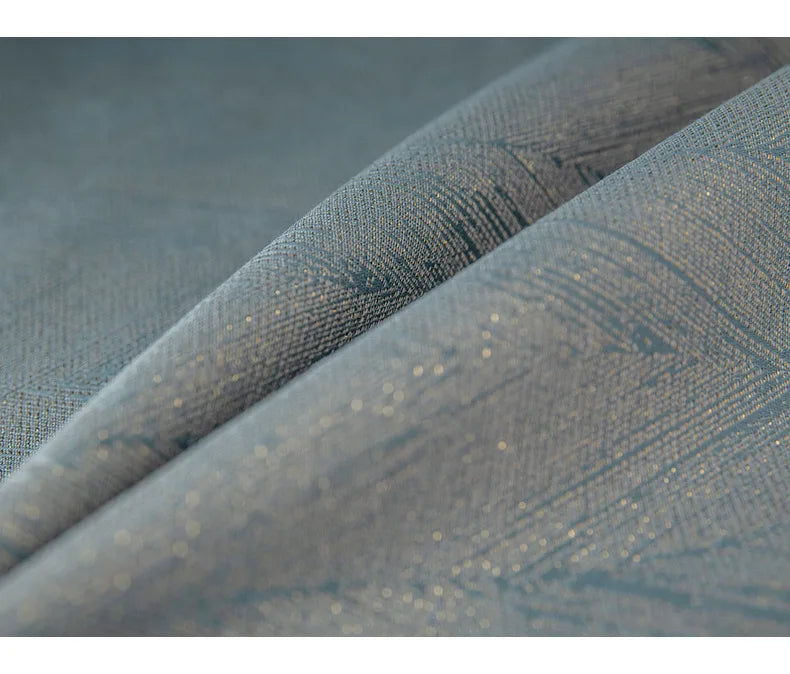 إرسال ستائر لغرفة المعيشة وغرفة الطعام وغرفة النوم وتصميم الإضاءة الفاخرة عالية الدقة من الجاكار المعتم عالي الجودة والحجم المخصص للديكور