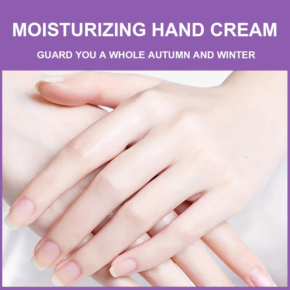 Lavender Hand and Foot Care Moisturizing Cream,deeply nourishes the skin, Remove Dead Skin, improving dryness and roughness