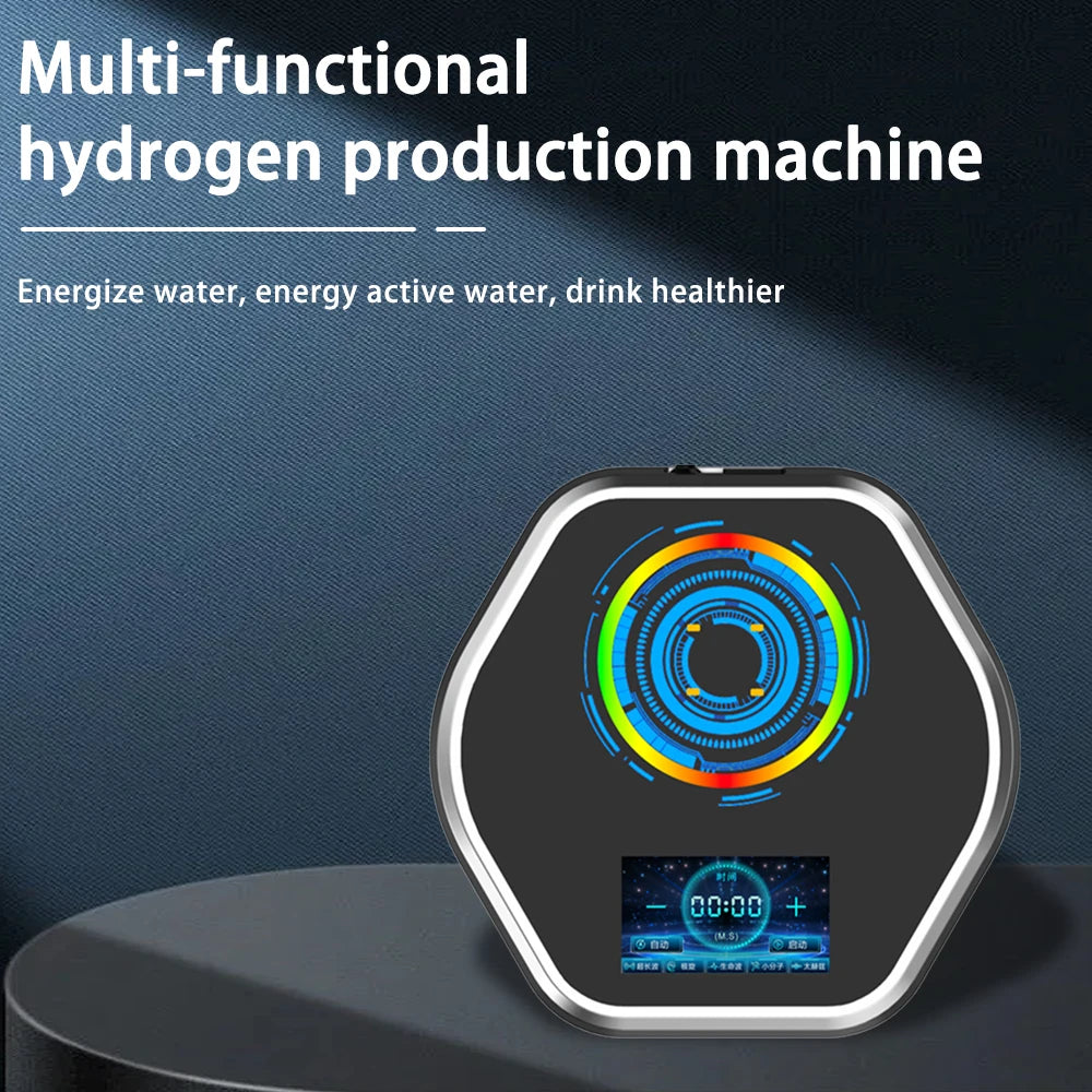 Newest Iteracare Advanced Health Water Machine Home Use 5 Modes Terahertz 2.0 Polymer Energy Detector Tester for Wellness