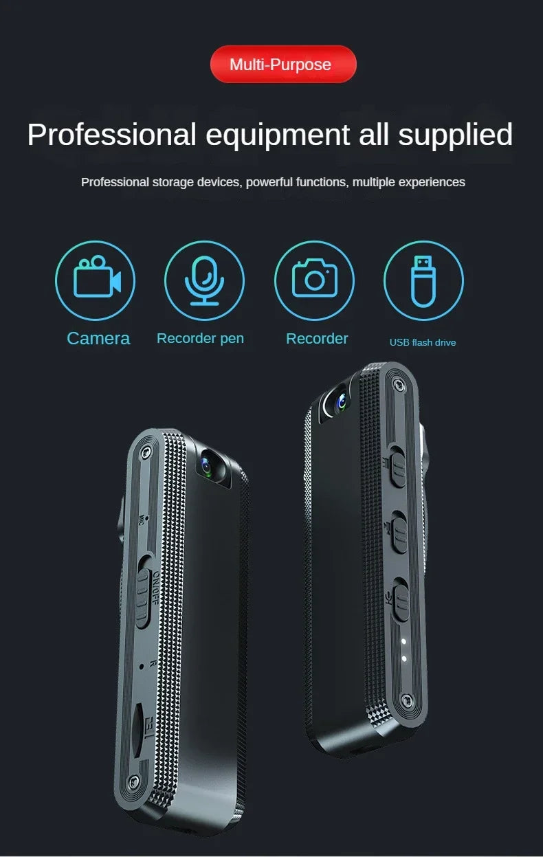 HD 1080P Mini Night Vision Camera Home Sports DV Magnetic Security-Camera Motion Sensor Camcorder Pocket Body Camara Recorder