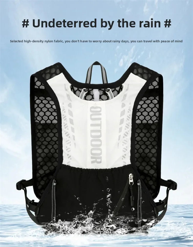 Outdoor sports water bag, hiking, running, cycling, backpack, off-road hiking backpack, water bag package