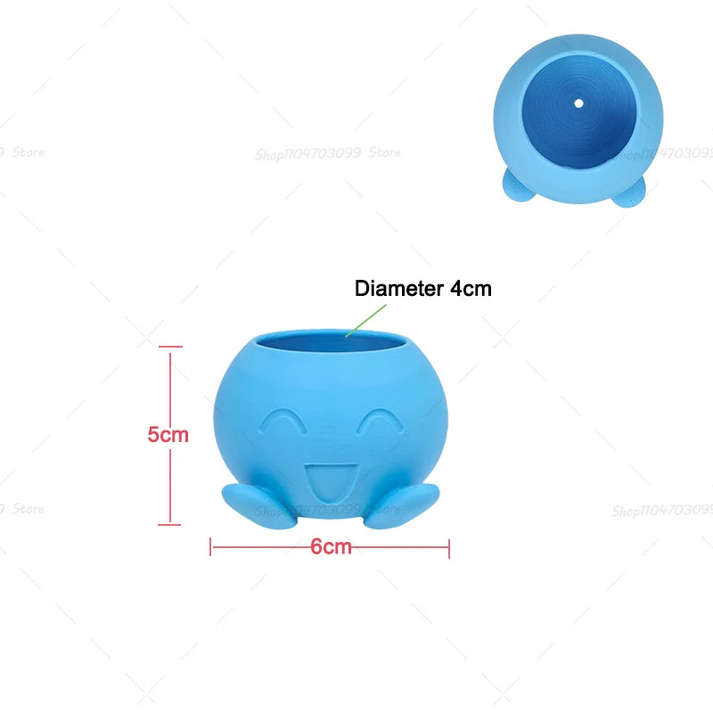لوازم حديقة المنزل المطبوعة بتقنية الطباعة ثلاثية الأبعاد، أواني الزهور، أواني النباتات العصارية الإبداعية، أواني البونساي، ديكور المنزل