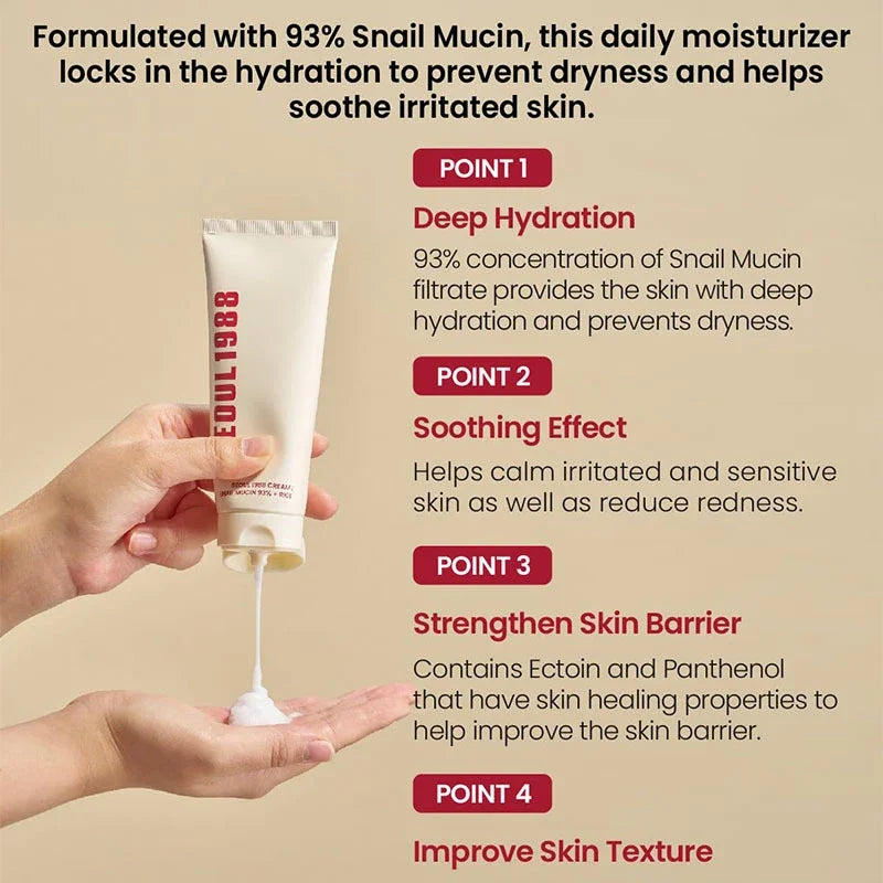 Korean Skin Care Set Seoul 1988 Eye Cream Snail Mucin Skincare Set Facial Sunscreen Cream Vitamin C Moisturizing Firming Essence