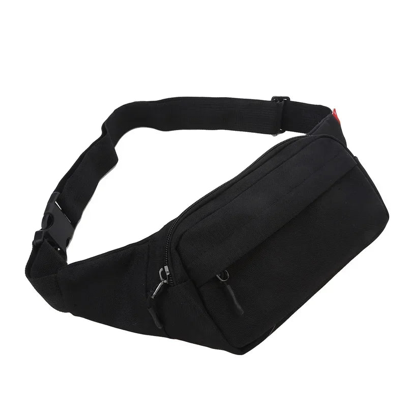 2025 Unisex Sports Fanny Pack - Fashion Canvas Waist/Shoulder Bag for Men & Women, Phone Purse with Casual Crossbody Design