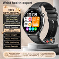 Sapphire 2025New Health managed Smart Watch Health measure Blood Fat Uric Acid Call ECG+PPG blood pressure Health Smartwatch IOS