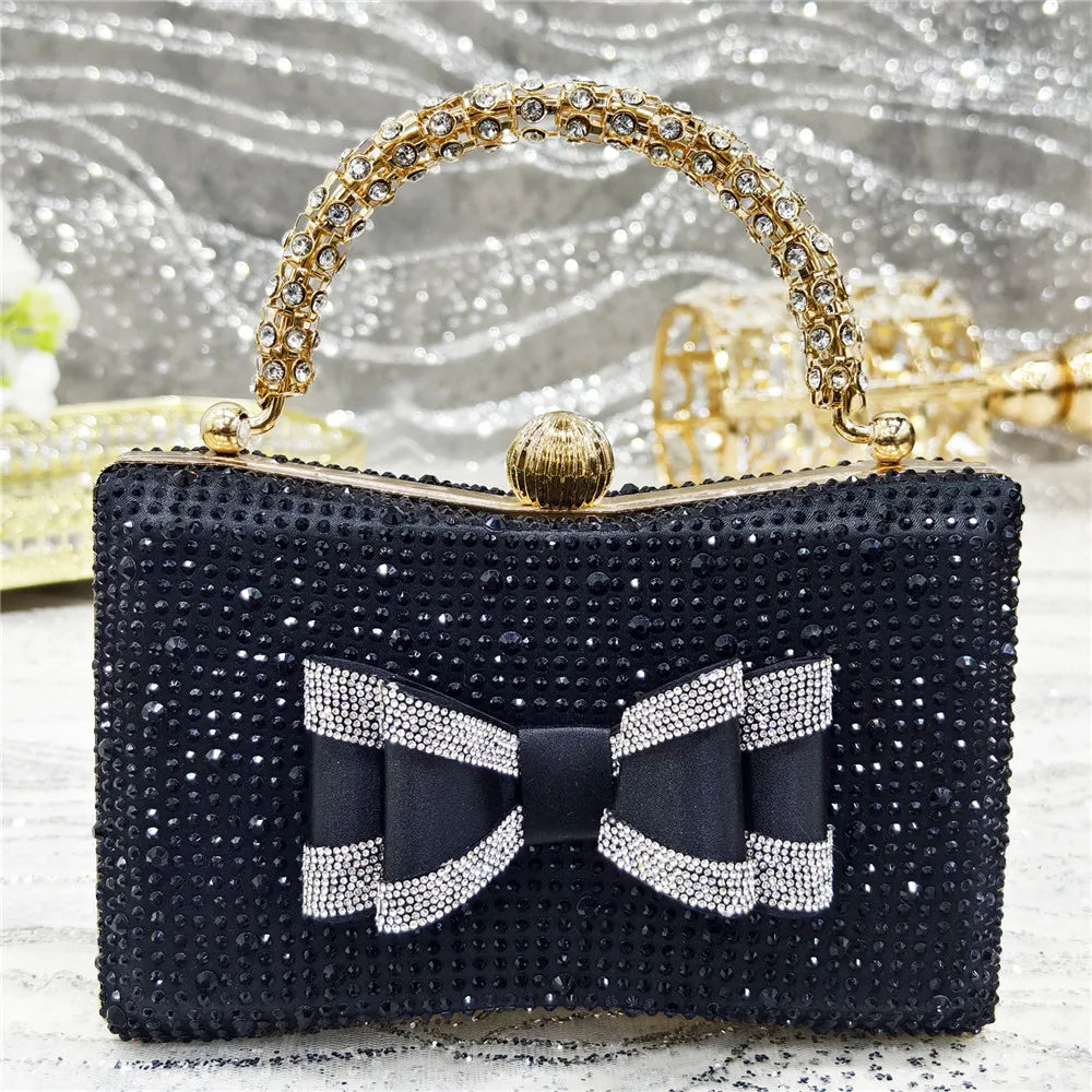 مجموعة أحذية وحقائب يد مدببة بمقدمة مدببة باللون الأخضر الزيتوني، أحذية بكعب متوسط ​​للنساء، مطرزة بأحجار الراين بتصميم إيطالي