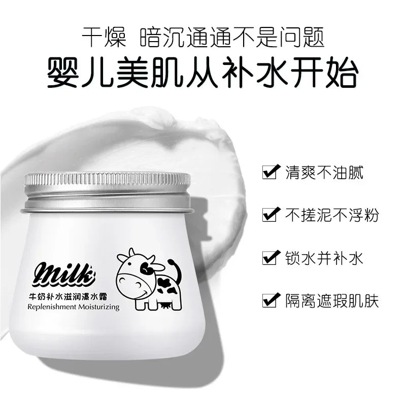 Milk Moisturizing Face Carem Whitening Anti Wrinkle Nourish Creams Beauty Aintenance Face Skin Care Korean Cosmetics