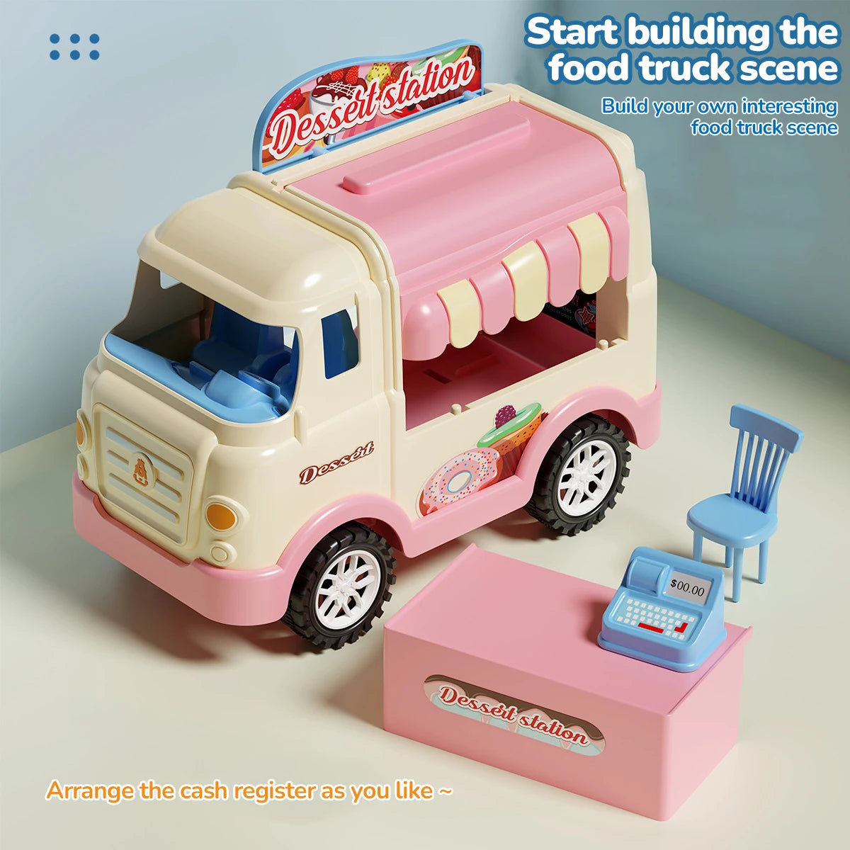 Kids Pretend Play House Simulation Kitchen Appliances Playset Juicer Mixer Vacuum Toaster Set Household Educational Toys Xmas