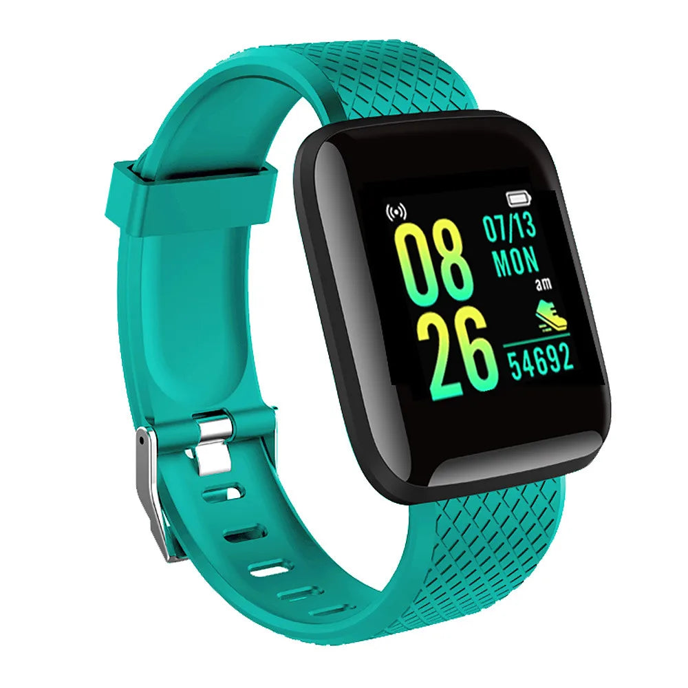 D13 Smart Watch Men Women 116 Plus Sports Mode Running Track Fitness Smart Band Message Reminder Smart Bracelet For Android IOS