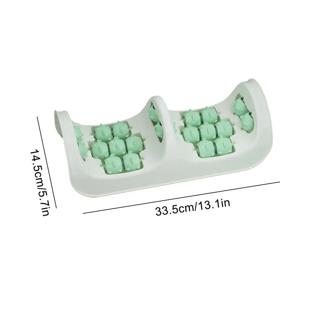 Foot Massager Roller Muscle Recovery Trigger Point Reflexology Board for Heel Pressure Relief Wellness Health Dad Mom