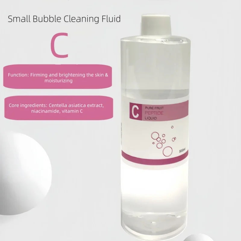 مجموعة مصل تقشير الوجه المائي لجهاز التجميل، تقشير البشرة، تقشير الوجه، ترطيب البشرة، تنظيف عميق