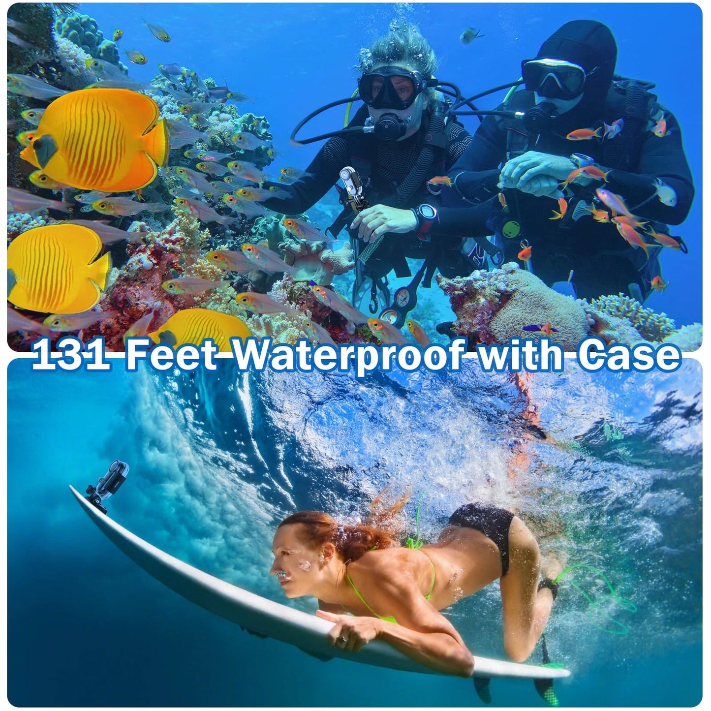 4K Outdoor Sports Camera Multifunction WIFI In Helmet Motorcycle Bike Waterproof Bicycle Action Mini Body Cam Video Recording