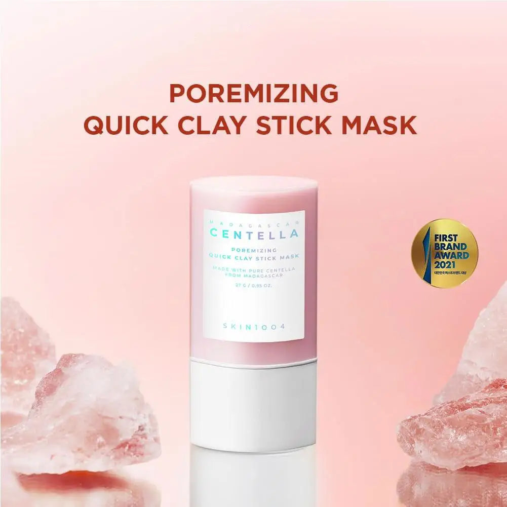 SKIN1004 Centella Pink Salt Facial Cleansing Mud Stick Soften Powder Salt Cleaning Stick Mud Membrane Shrink Pores Skin Care