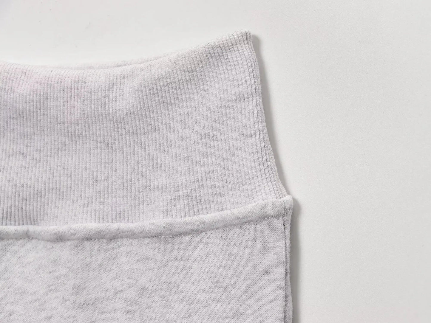 HH Women Autumn Fashion Sets Solid Turn-Down Collar Long Sleeves Pockets Zipper Slim Short Coat+Casual Elastic Waist Long Pants SwiftNest