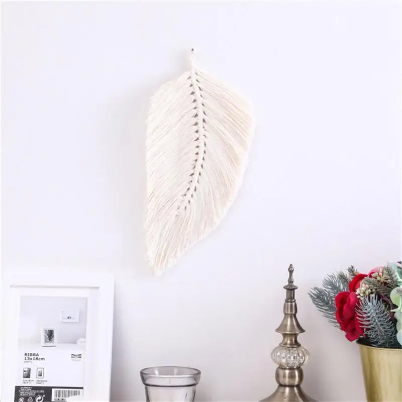 Cotton Thread Wall Decoration Easy To Hang Not Afraid Of Wear And Tear Cotton Thread Home Textiles Handmade Tassel Tapestry