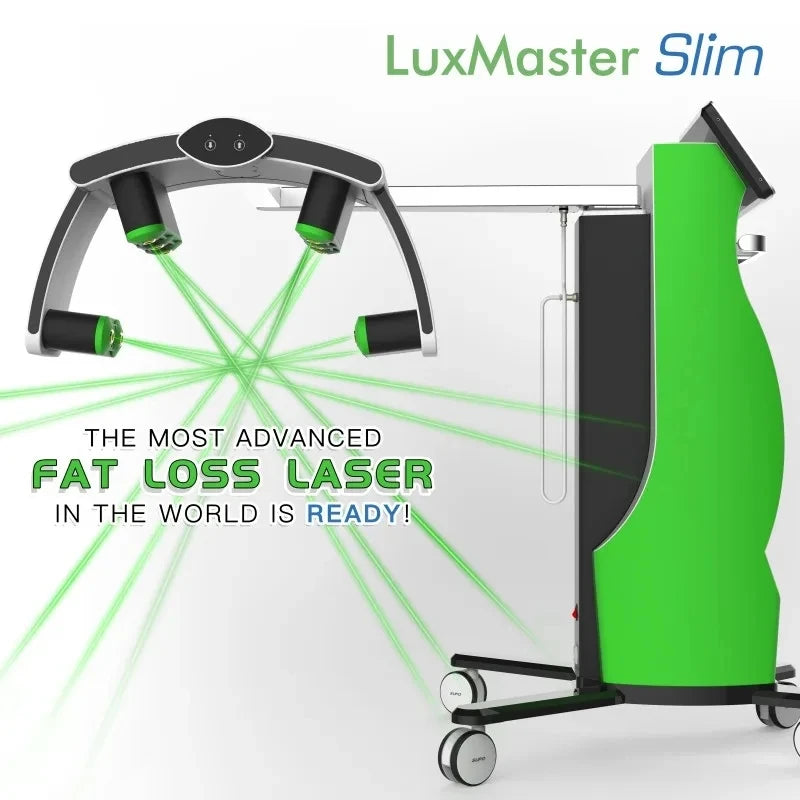2025 LuxMaster Emerald Laser Slim Machine Body Fat Loss Treatment with 10D Laser for Health And Wellness