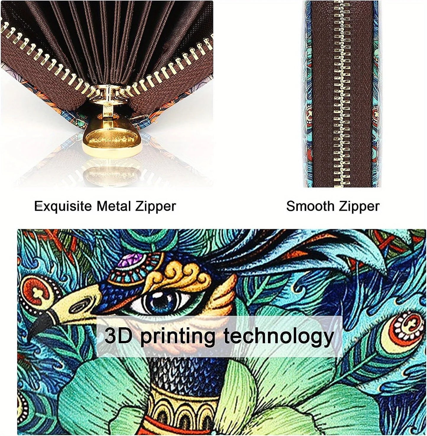 High quality leather Men Women Card Holder Small Zipper Wallet Solid Coin Purse Key Ring Design RFID Business Credit Card Bags