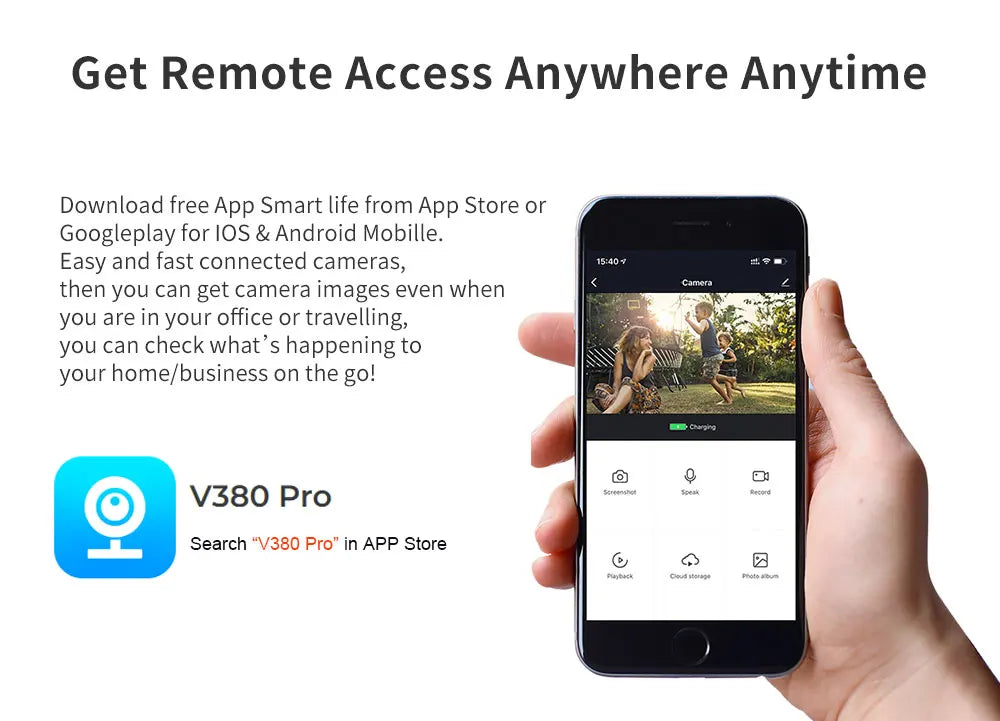 Mini WiFi IP Camera Wireless Indoor Robot Baby Monitor Two Way Audio Motion Detection Video Camara V380 CCTV Security Protection