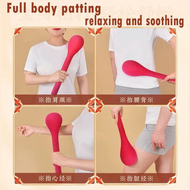 Wellness Massage Tools Extended Back Punch Massage Hammer High Quality Multifunctional Meridian Beat