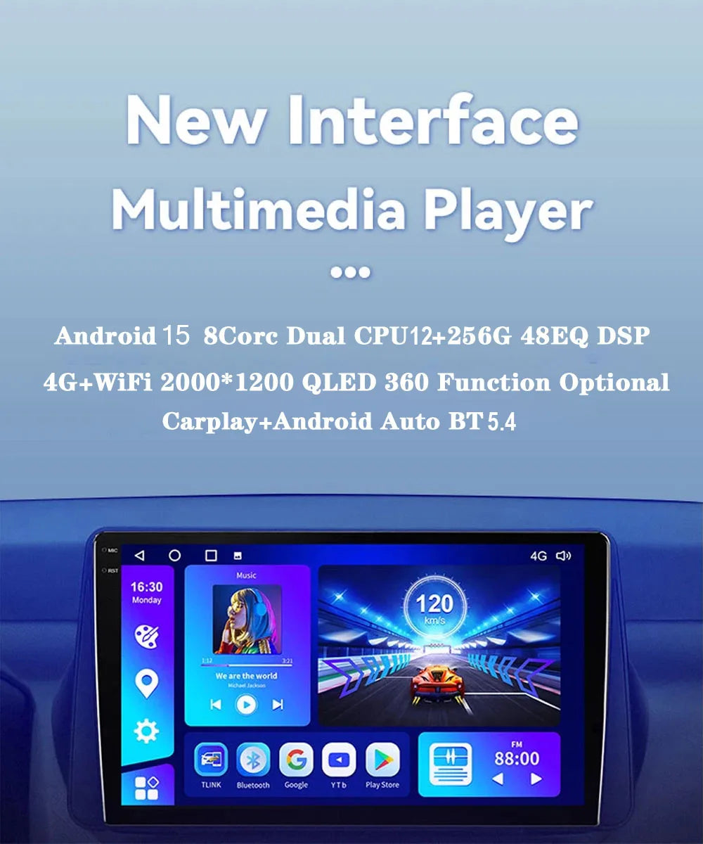 Android For KIA Forte Cerato 2 Porte Koup 2008 2009 2014 Auto Car Intelligent Systems AutoMotiveCarplay Auto Screen Wireless