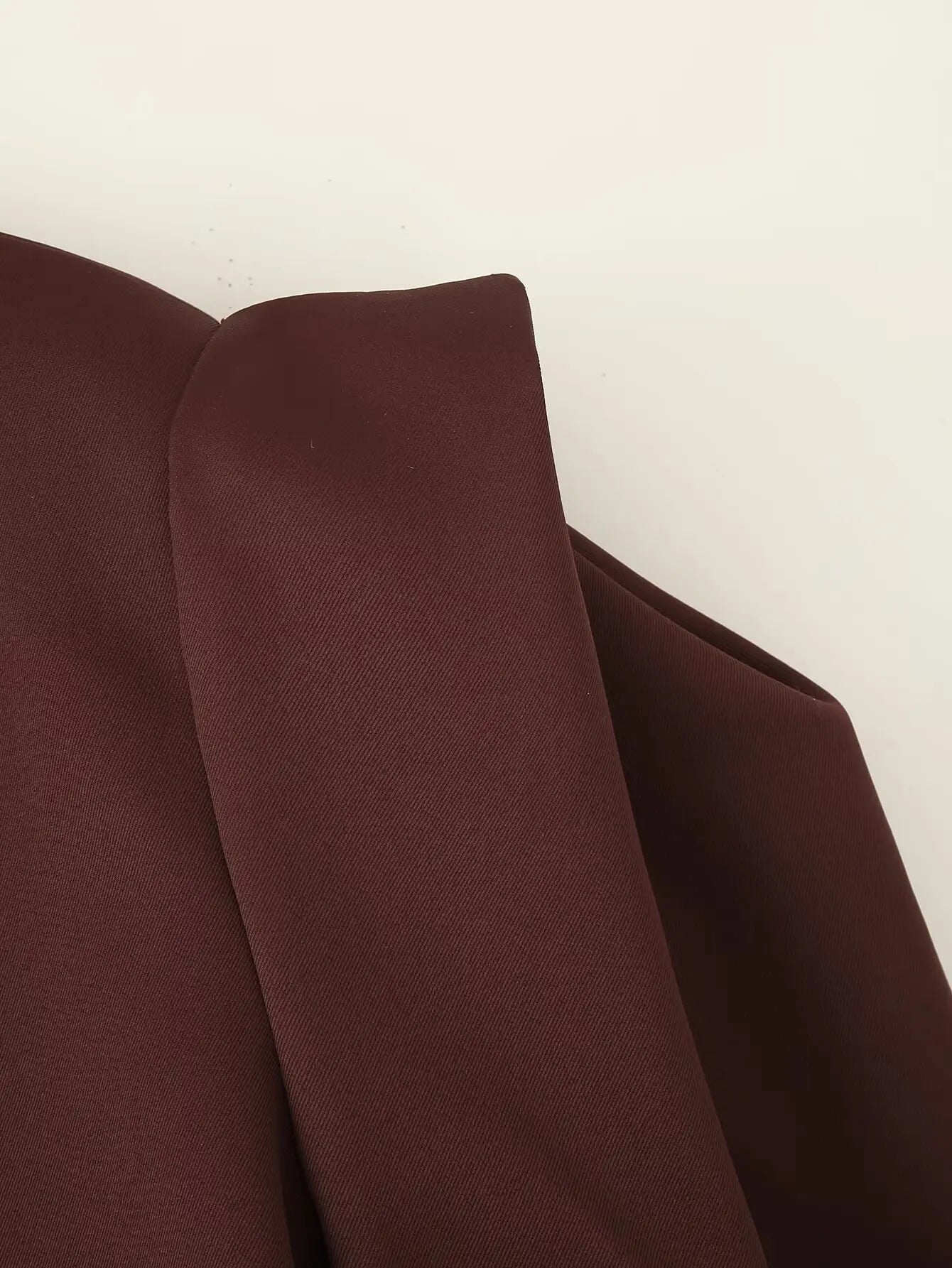 Womens Fashion Blazer Wide Shoulders Waist Tie Long Sleeve Blazer Stylish And Versatile Suitable For Workplace And Casual Wear