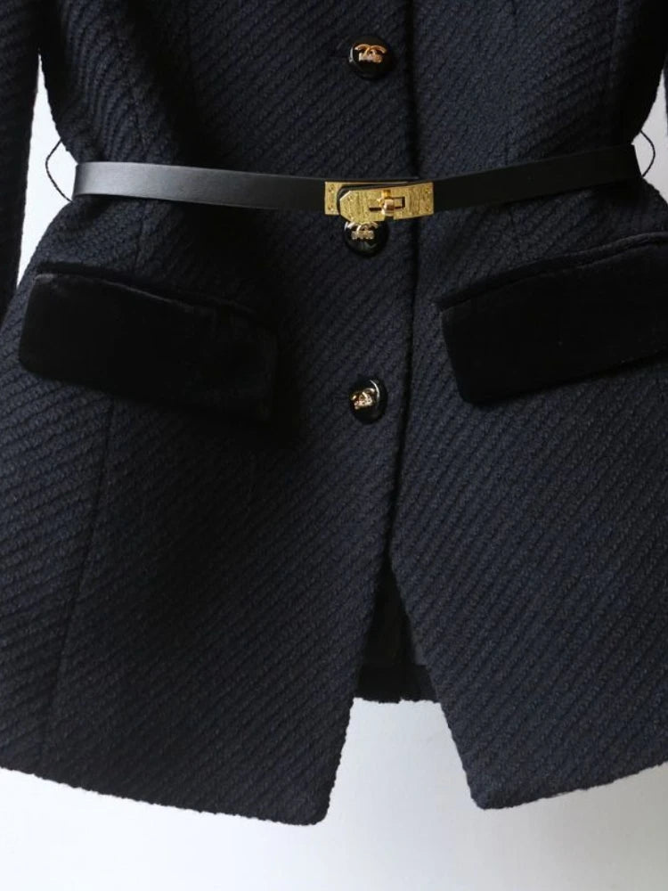 Fashion Temperament Single Breasted Loose Women's Suit Coat New in Spring Autumn Long Sleeve Casual Ladies Blazer Jacket Top SwiftNest