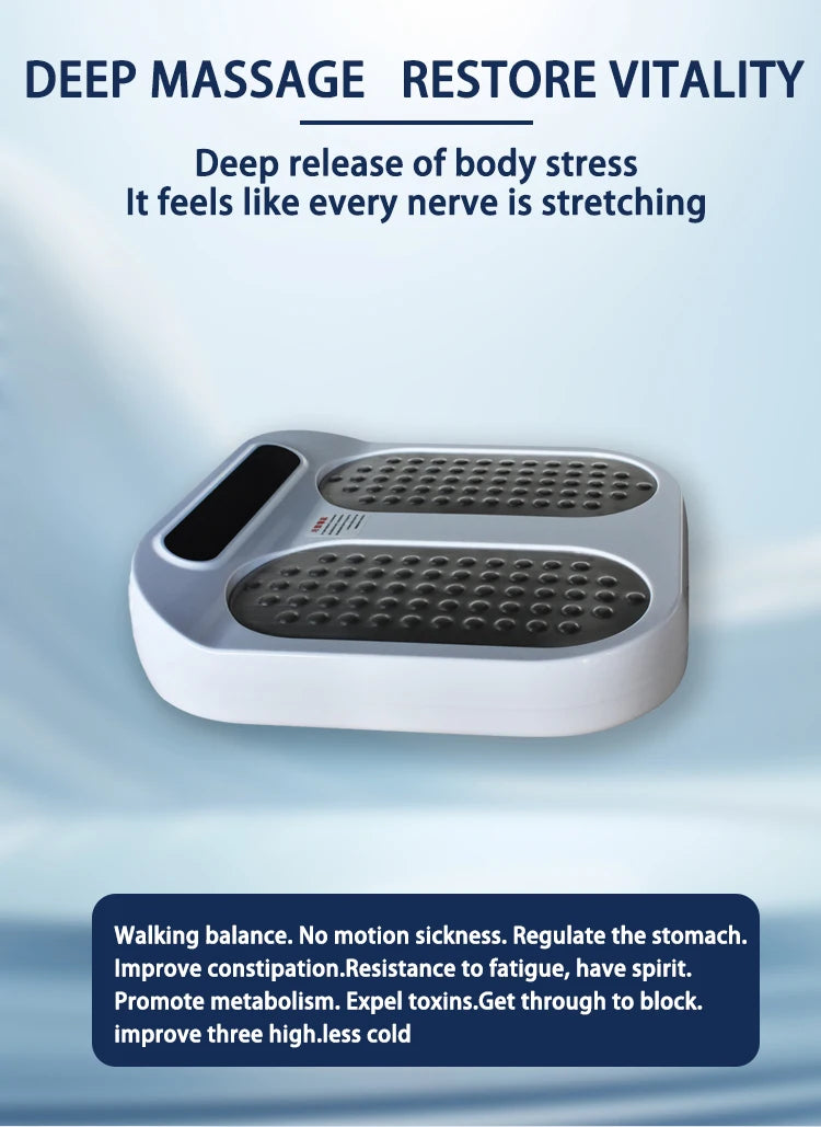 جهاز العلاج بالقدم P100 تيراهرتز المحدث للعناية الصحية ودورة الدم وتدليك القدمين وجهاز خطوط الطول للعافية الشخصية